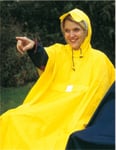 HOCK Rain Poncho Rain Care Gul - Størrelse XX-Large