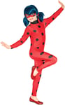 Miraculous Ladybug Kostyme med Maske, 7-8 år