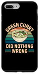 Coque pour iPhone 7 Plus/8 Plus Curry vert rétro n'a rien mal - Nourriture au curry vert vintage