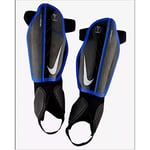 Nike Nk Prtga Flex Grd Shin Pads, Unisex, Adult L, Black (Black/Racer Blue/Metallic Silver)