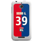 Coque Compatible avec HTC Desire 510 Étui Housse Olympique Lyon Olympique Lyonnais Bruno G.