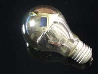 Toppförspeglad normallampa 40W silver