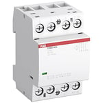 Installation Contactor, Model ESB63-31N-06, 4 Pole, 3 Main Contacts NO 63A and 1 Main Contact, NC 30A, 230V, White, 6.5 x 5.4 x 8.5 cm (Reference: 1SAE3511111111111111R0R0R063)