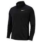 Nike Men's M NK DF Pacer TOP HZ Sweatshirt, Black/Black/Reflective silv, 3XL