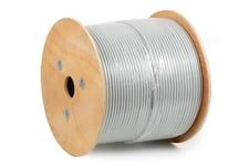 Connetto - Câble Solide utp pour réseaux catégorie 6 lszh awg23 en cuivre écheveau MT 305 Classe CPR eca Gaine Blanche