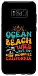 Coque pour Galaxy S8+ Ocean Beach Wild Wave 1971 Surf Memories Surf Lover