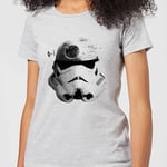 T-Shirt Femme Command Stormtrooper Étoile de la Mort Star Wars Classic - Gris - XXL - Gris