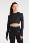 Pro Training Cropped Long Sleeve Top