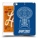 Head Case Designs Officially Licensed Star Trek USS Enterprise NCC-1701-D Ships Of The Line TNG Hard Back Case Compatible With Apple iPad mini (2019)