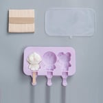 Ice Cube Moulds & Trays Ice Cream Ice Cream Mold Home-Made Children's Homemade Silicone to Make Creative Cartoon Ice Cube Popsicle Popsicle Ice Cream Grinder-Robot