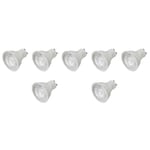 7 x Megaman 140512E LED GU10 PAR16 Lamps 4.2 Watt 36° 4000K Cool White