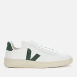 Veja Men's V12 Leather Trainers - Extra White/Cyprus - UK 8