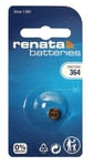 Renata Silveroxidbatteri 363/364, SR621SW 1-pack