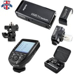 UK Godox 2.4 TTL HSS Two Heads AD200 Flash+XPro-C 2.4G TTL Trigger For Canon