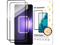 Wozinsky Wozinsky Full Glue Tempered Glass 2X Härdat Glas För Realme Gt Neo 5 / Realme Gt3 9H Helskärm Med Svart Ram