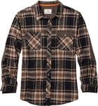 Legendary Whitetails Men's Harbor Heavyweight Flannel Shirt Button, Ponderosa Plaid, XL