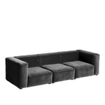 Mags Soft 3 Seater Combination 1 - White Stitching - Cat.4 - Hallingdal 65 130