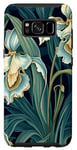 Coque pour Galaxy S8 Fleur d'orchidée moderne et mignonne