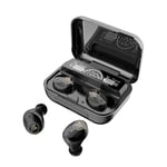 2021 Wireless Headphones Earbuds Black BT V 5.0 Waterproof Powerbank case charger Running, Gym, Triathlon, Motorbike. Long battery. TWS M16