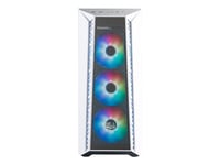 Cooler Master Masterbox 520 Mesh - Mid Tower - Utökad Atx - Genomskinlig Sidopanel (Härdat Glas) - Ingen Strömförsörjning (Atx) - Vit - Usb/Ljud