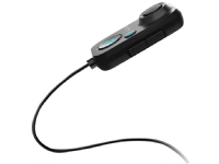SAVIO TR-13 - Bluetooth hands-free / FM transmitter för mobiltelefon - svart