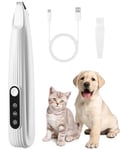 Birshe Tondeuse pour Pattes,Tondeuse pour Chien Toilettage pour Animaux Tondeuse Chien Poil Pour Chiens pour Tailler la Plante des Pieds,Jambes, Yeux,Oreilles,Visage,Corps (LED)