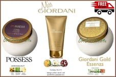 Oriflame Giordani Gold Essenza + Possess Body Creams & Miss Giordani Body Lotion