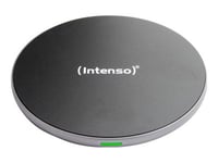 Intenso Ba2 - Trådlös Laddningsplatta + Växelströmsadapter - 15 Watt - Svart