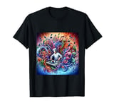 Cool Psychedelic EDM Rave Festival PLUR Vibes Trippy Graphic T-Shirt