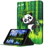 GLANDOTU Case for Lenovo Tab P11 2020 11.0 inch TB-J606F/ J606X Tablet Case Flip Wallet PU Leather Cover with Magnetic Button Standing Funstion Full Body Protective Phone Cases - Panda