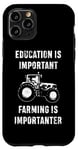 Coque pour iPhone 11 Pro Agriculteur Tracteur Agriculture Paysan Enfants Cadeaux