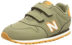 New Balance 500v1 Sneaker, Covert Green, 2.5 UK