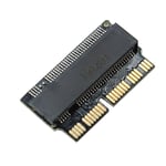 black Adaptateur M2 pour NVMe PCIe M.2 NGFF vers SSD, pour ordinateur portable Apple Macbook Air Pro 2013, 2014, 2015, A1465, A1466, A1502, A1398, PCIEx4