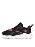 Puma Girls Younger Wired Run Pure Trainers - Black/Pink, Black/Pink, Size 13 Younger