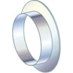 Metalbestos skorsten uØ 130mm murad genomföring, 50mm fläns