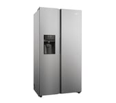 Réfrigérateur américain HAIER HSR3918EIMP  515L Platinium