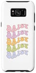 Galaxy S8+ Daisy First Name I Love Daisy Girl Boy Groovy Birthday Case