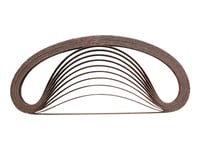 Makita - Slipband - För Trä, Metall, Plast, Resin - 10 Delar - Grus: 40 - 12.7 Mm X 533 Mm - För Makita Dbs180, Dbs180z