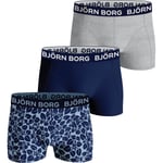 Björn Borg Core 3-Pak Boxershorts Barn - Multifarvet - str. 134