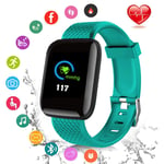 Leikance Smart Bracelet,smart Waterproof Sports Fitness Watch Health Heart Rate Monitor Running Step Counter
