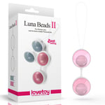LoveToy Luna Beads  Blue Kegel Balls | Geisha Jiggle Muscles Pelvic Exerciser