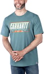 Carhartt Carhartt Heavyweight Graphic T-Shirt S/S Sea Pine Heather XL, Sea Pine Heather