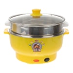 1000w Portable Mini Electric Steamer Noodles Cooker Hot Pot Non-Stick Cooking UK