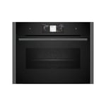 Neff N90 Steam Function Electric Compact Oven - Black C24FT53G0B