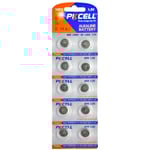 371 AG6  lr921 Batteri 1,5V 10-pack PKcell Aluminium