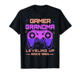 Gamer Grandma Granny leveling up since 19665 Videos games T-Shirt