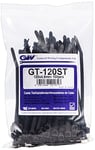 GW GT-120STB Lot de 1000 Serre-câbles Noir 121 x 4,8 mm