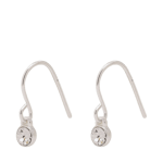 Pilgrim Örhängen, Lucia Crystal Silver