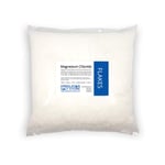 Magnesium Flakes - Magnesium Chloride | 1KG, 2KG, 5KG, 10KG, 25KG Bag | Bath & Foot Soak | Natural Dead Sea Salt (1.9KG)