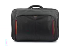 Targus 17-18'' Classic+ Clamshell Laptop Bag - Svart/Röd